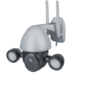 Умная камера NSH-CAM-08 уличная с поворотным корпусом и мощной подсветкой