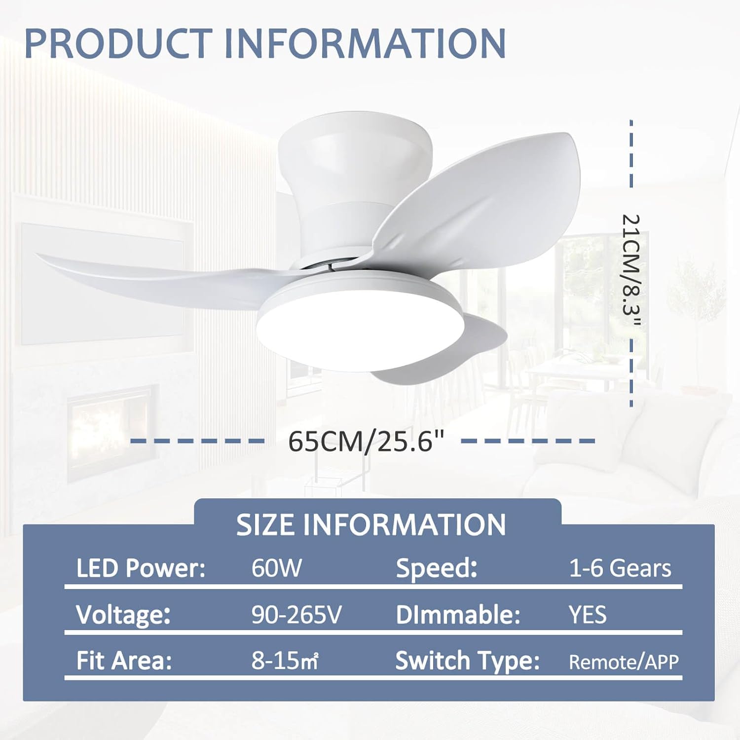 Люстра-Вентилятор 004 — изображение 2